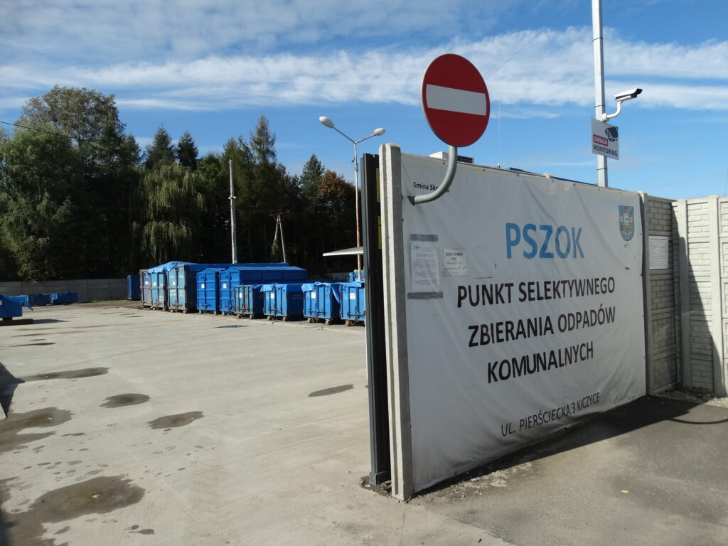 Punkt selektywnej zbiórki odpadów komunalnych
